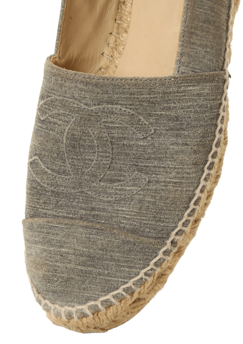 INTERLOCKING CC ESPADRILLES 38