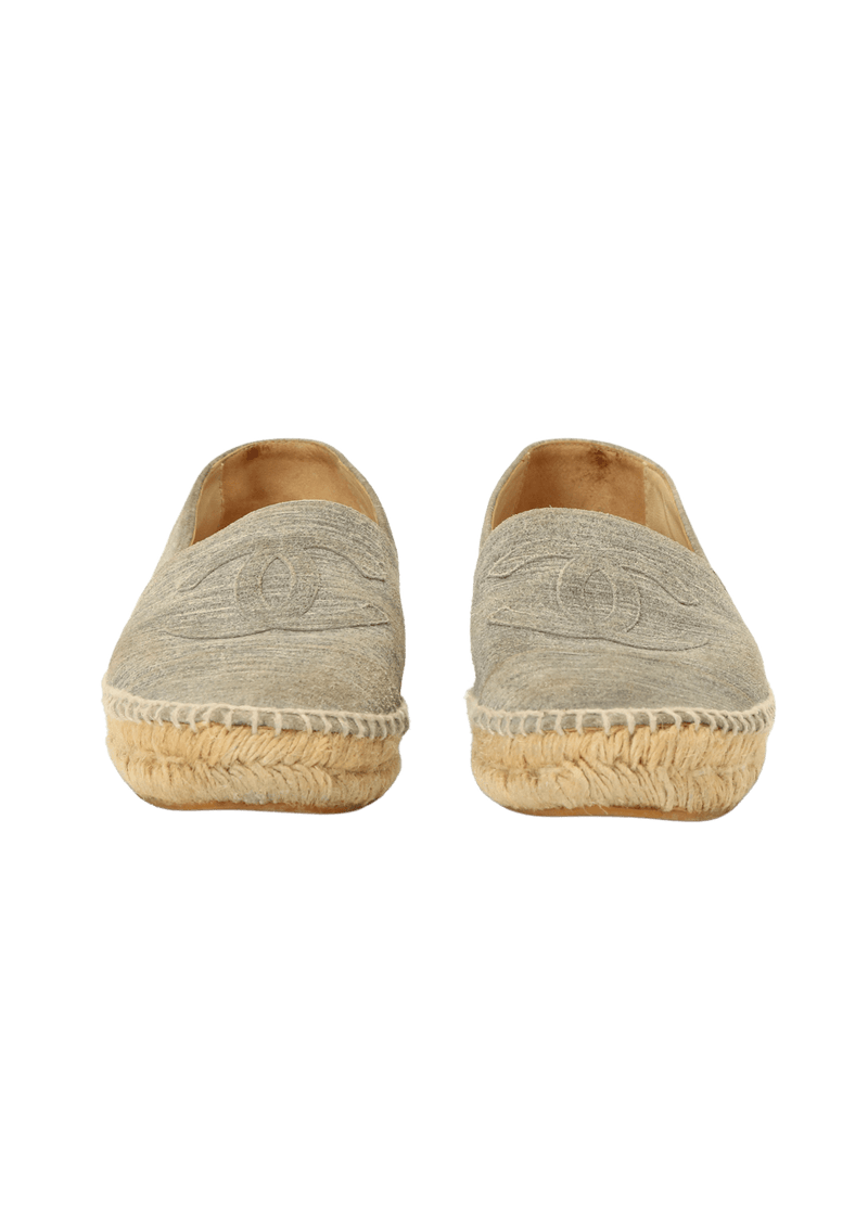 INTERLOCKING CC ESPADRILLES 38