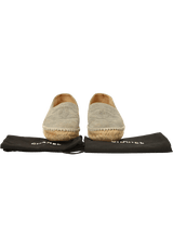 INTERLOCKING CC ESPADRILLES 38