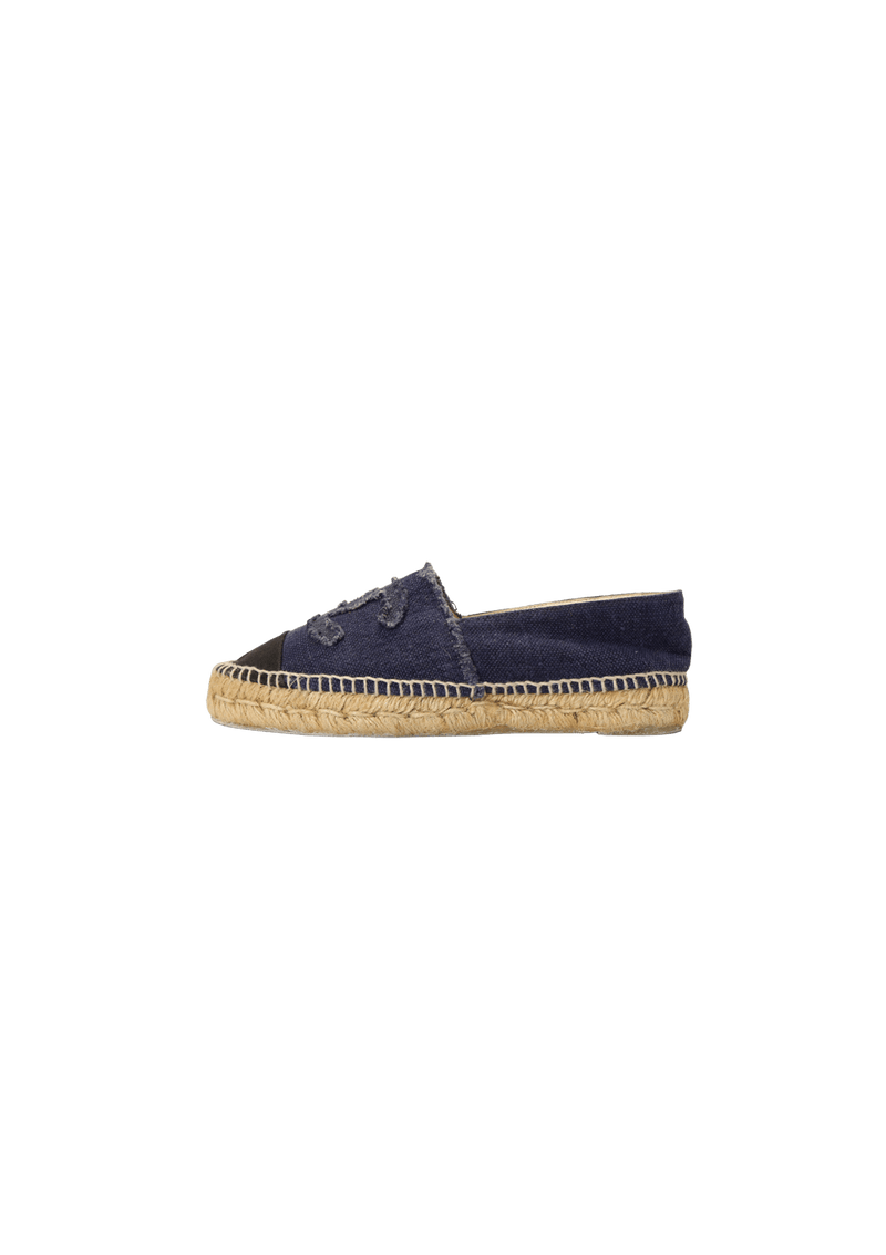 INTERLOCKING CC LOGO ESPADRILLES 38