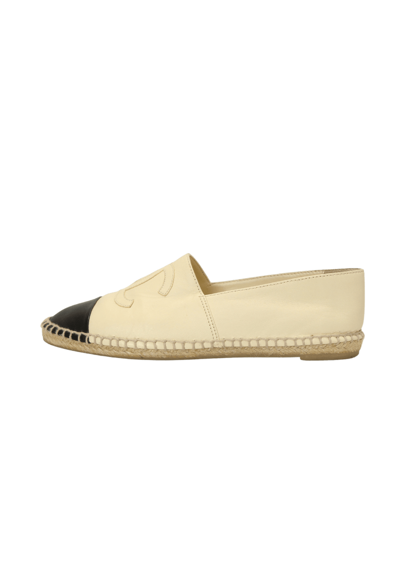 INTERLOCKING CC LOGO ESPADRILLES 35