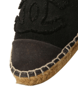 INTERLOCKING CC LOGO ESPADRILLES 36