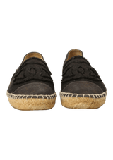 INTERLOCKING CC LOGO ESPADRILLES 36