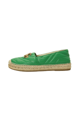 DOUBLE G LOGO ESPADRILLES 34.5