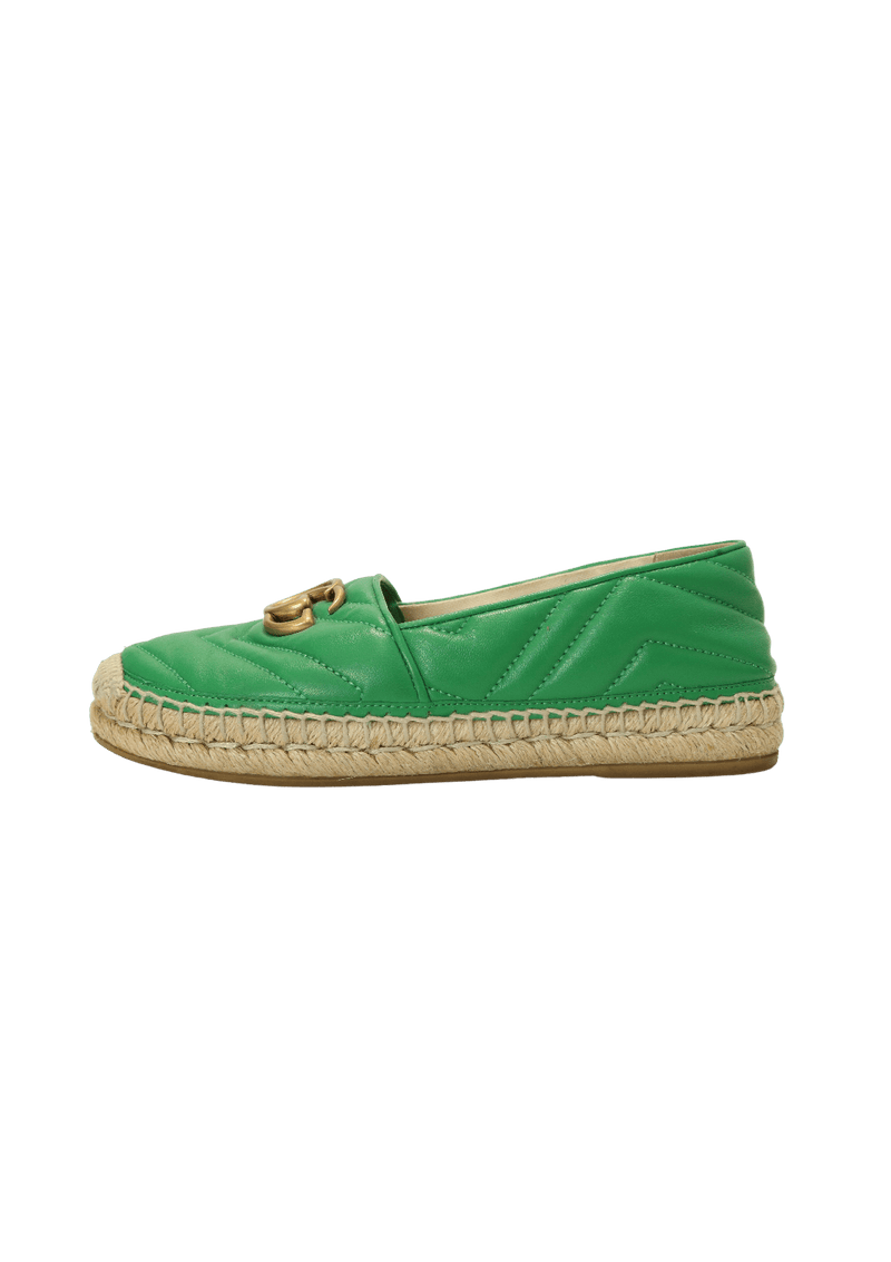 DOUBLE G LOGO ESPADRILLES 34.5