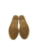 DOUBLE G LOGO ESPADRILLES 34.5