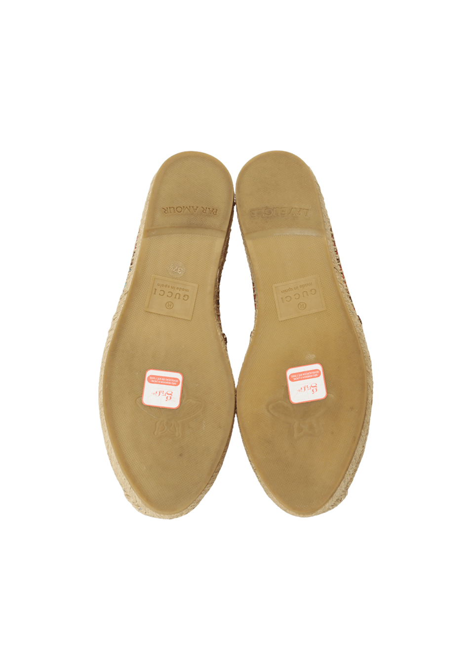 GG MULTICOLOUR ESPADRILLES 36.5