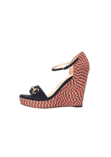 HORSEBIT PLATFORM SANDALS 36