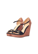 HORSEBIT PLATFORM SANDALS 36