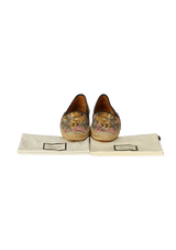 GG CANVAS FLORAL PRINT ESPADRILLES 34