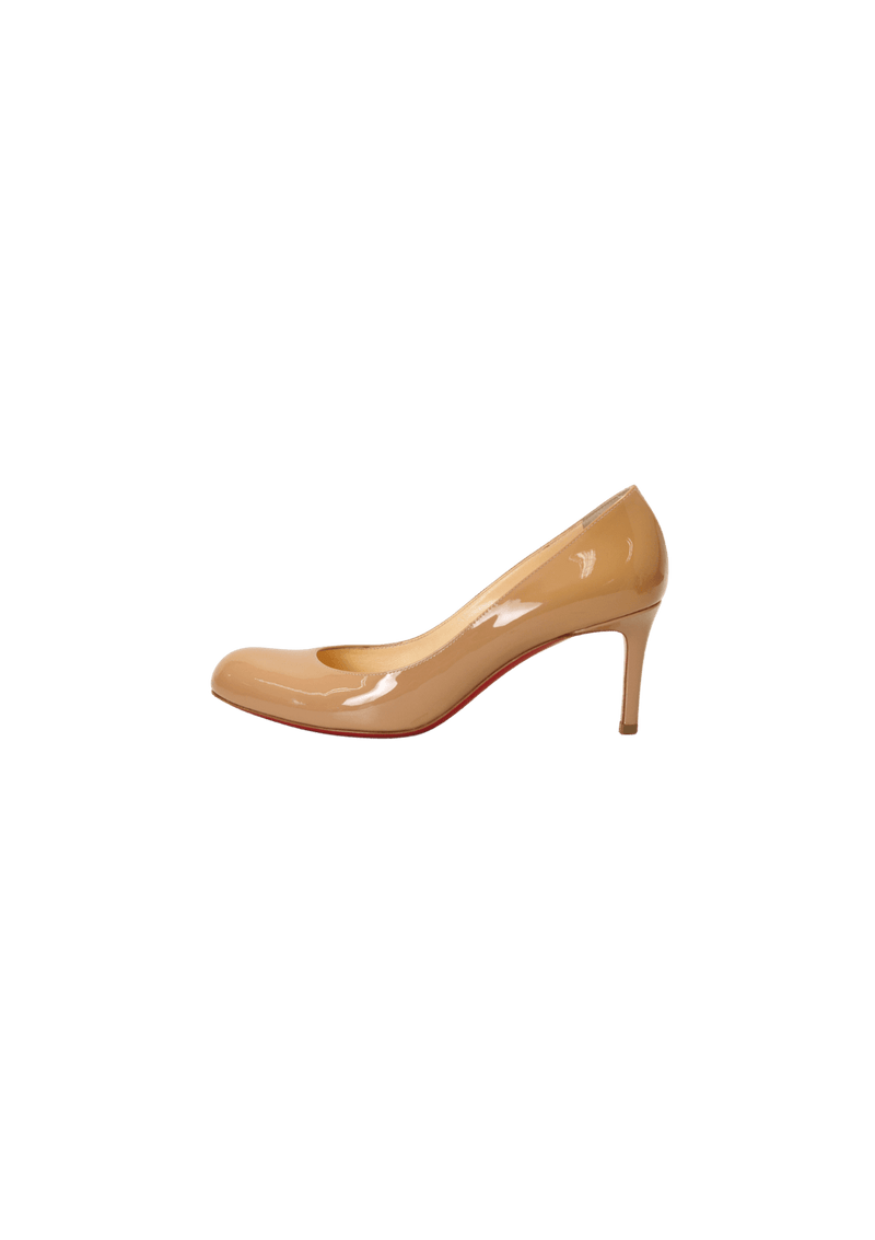 FIFI 80 PATENT LEATHER PUMPS 36.5