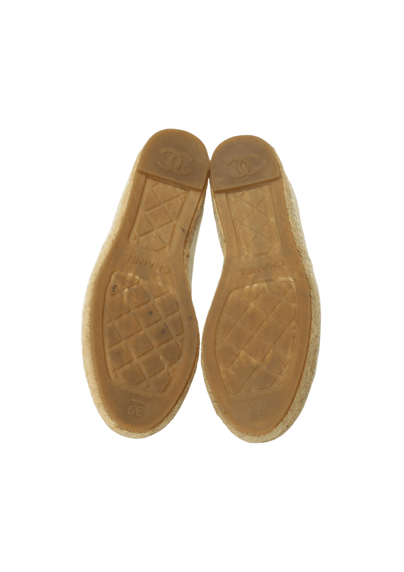 INTERLOCKING CC ESPADRILLES 37