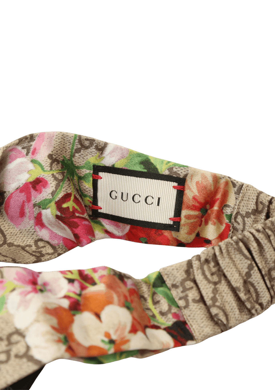 GG FLORA SILK HEADBAND