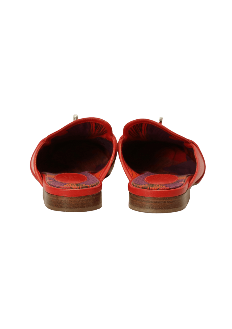 OZ LEATHER MULES 37