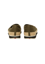 LEATHER ESPADRILLES 36