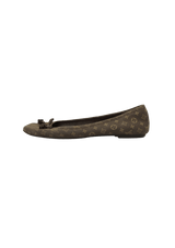 MONOGRAM BALLET FLATS 36
