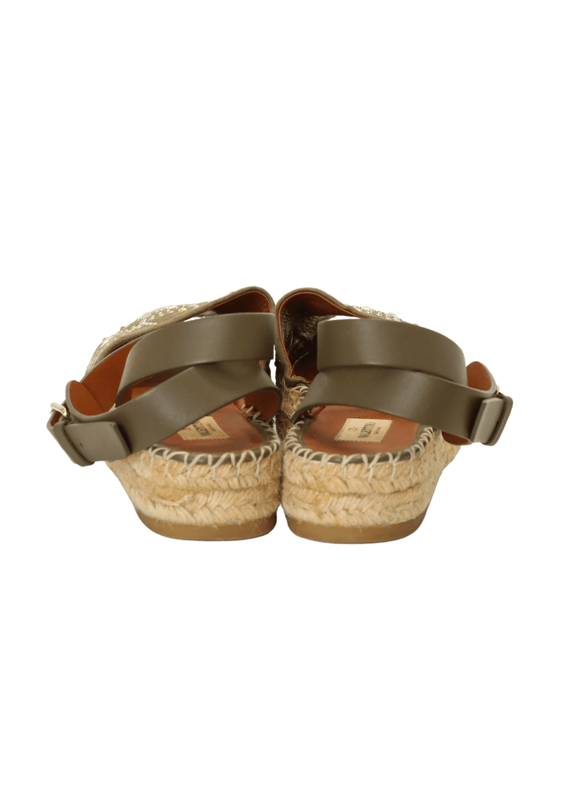 SUEDE ESPADRILLES 36