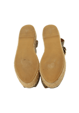 SUEDE ESPADRILLES 36