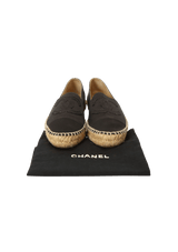 INTERLOCKING CC LOGO ESPADRILLES 37