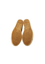 INTERLOCKING CC LOGO ESPADRILLES 37