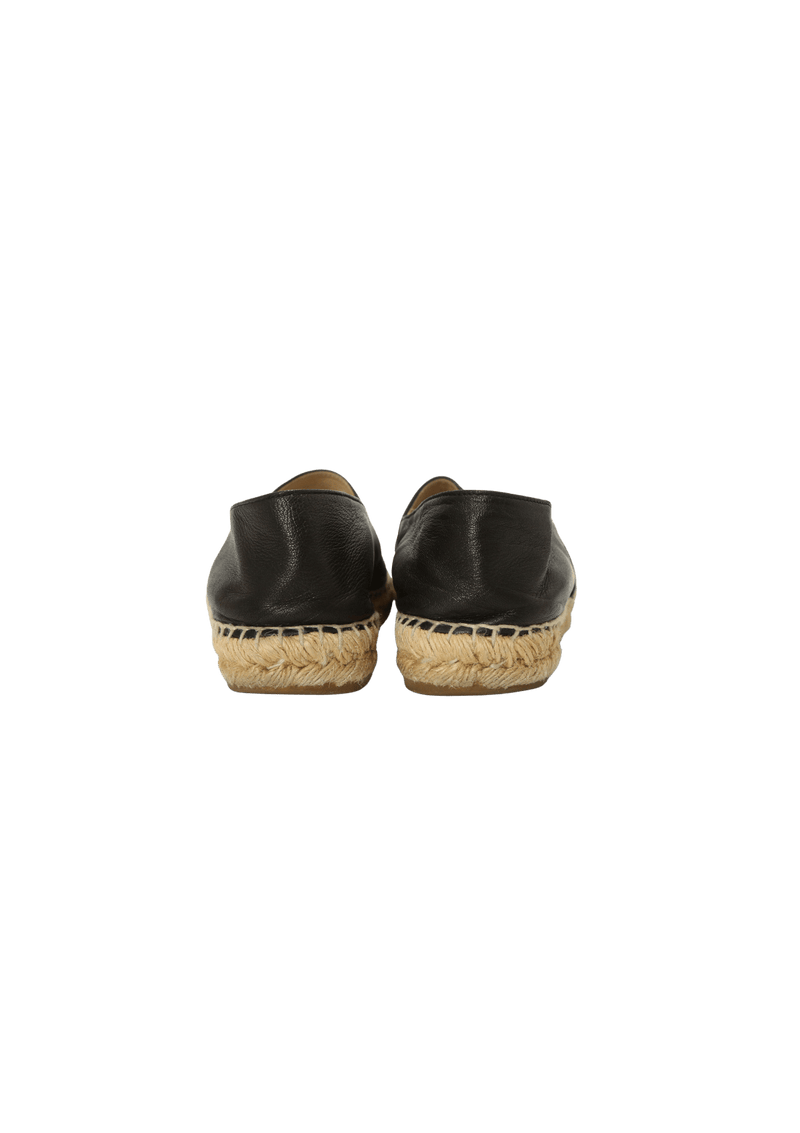 INTERLOCKING CC LOGO ESPADRILLES 38