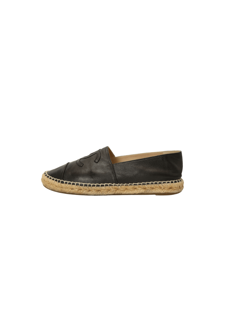 INTERLOCKING CC LOGO ESPADRILLES 38