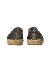 INTERLOCKING CC LOGO ESPADRILLES 36