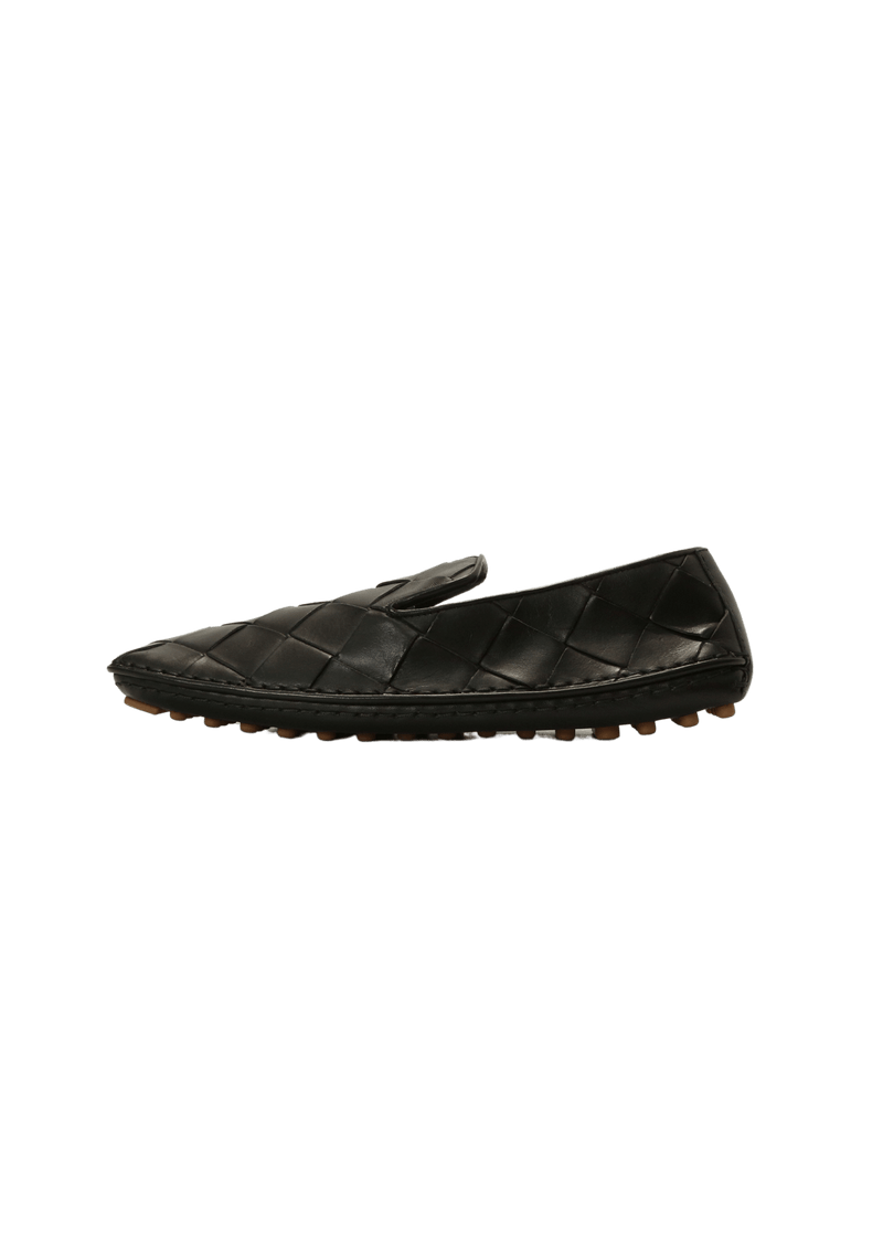 LEATHER INTRECCIATO DRIVERS 39