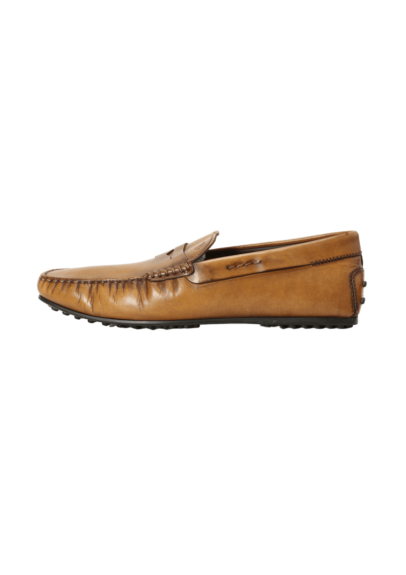 LEATHER LOAFERS 39.5