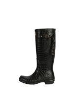 x JIMMY CHOO WELLY RAIN BOOTS 35