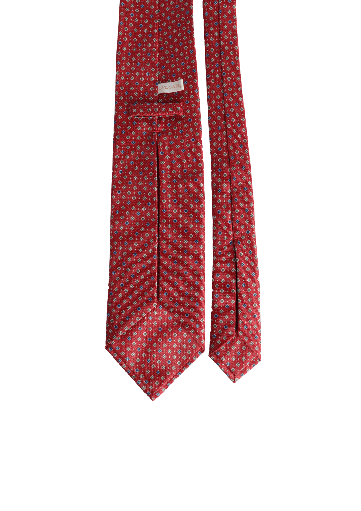 Bvlgari silk outlets tie