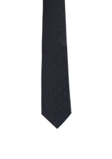 DIAMOND PRINTED SILK TIE