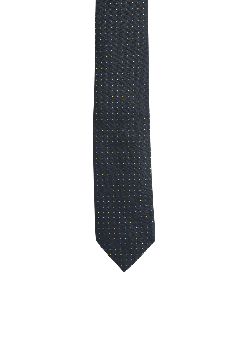 DOTS PATTERN SILK TIE