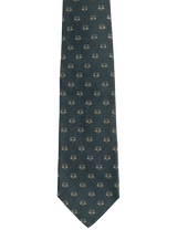JUSTICE PATTERN SILK TIE