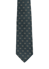 JUSTICE PATTERN SILK TIE