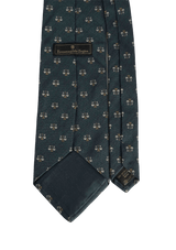 JUSTICE PATTERN SILK TIE