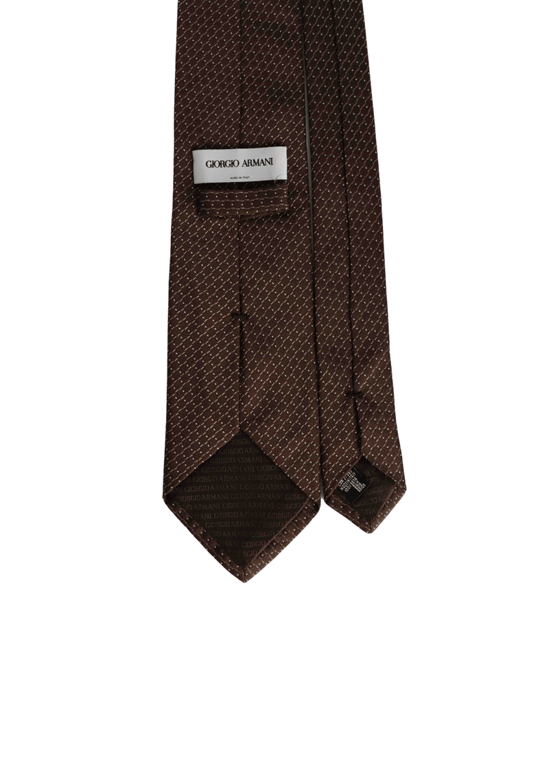 POLKA DOTS SILK TIE