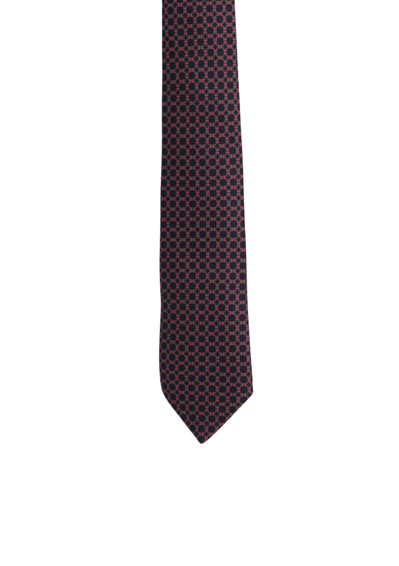 PATTERN SILK TIE