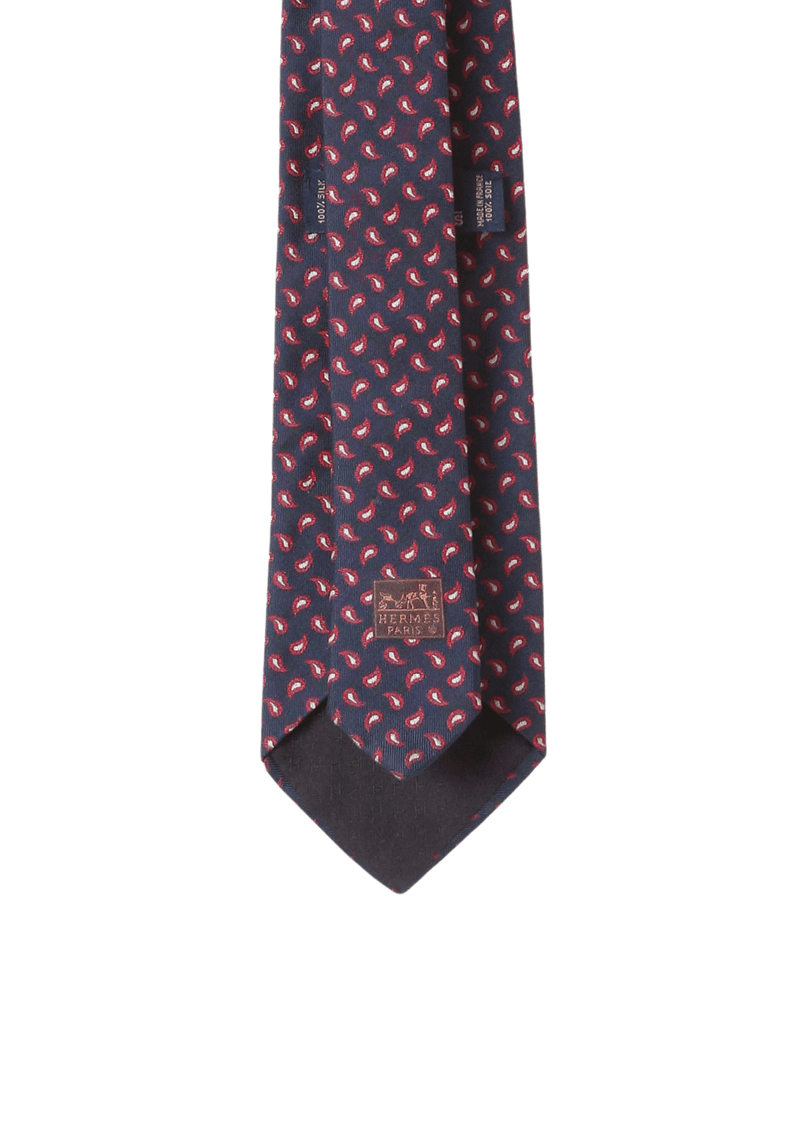 PRINTED SILK TIE