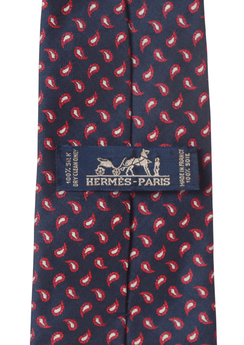 PRINTED SILK TIE