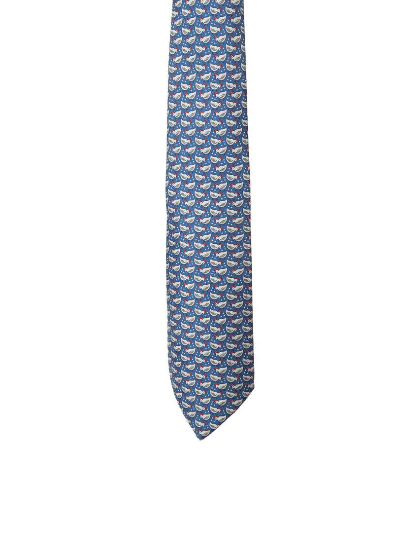 PRINTED SILK TIE