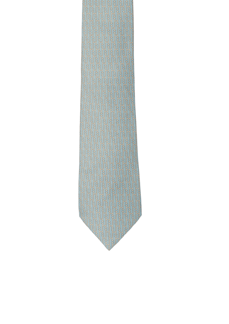 PRINTED SILK TIE