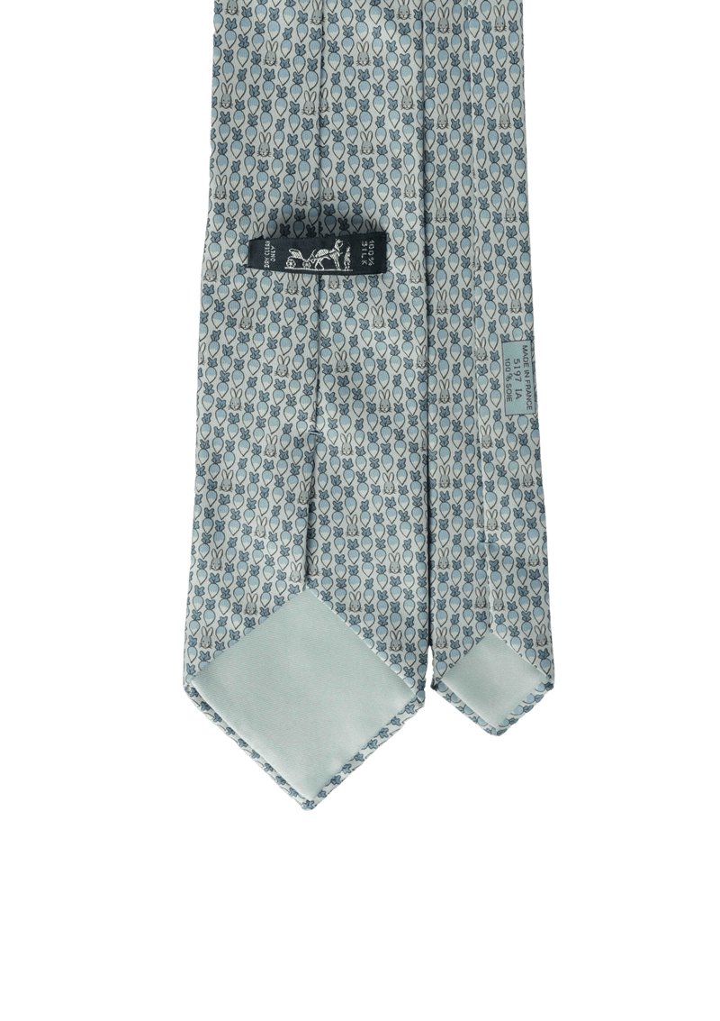 PRINTED SILK TIE