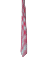SHEEP PRINTED SILK TIE