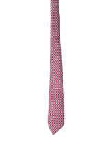 SHEEP PRINTED SILK TIE