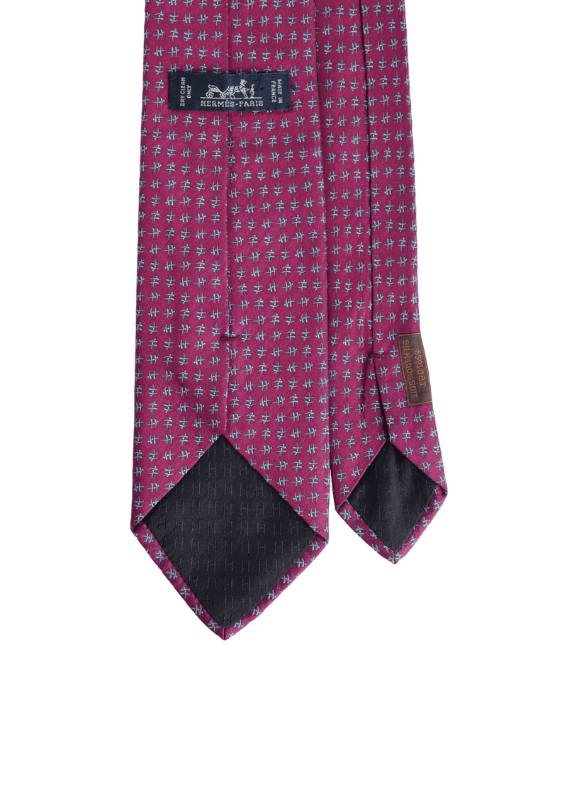 SILK PRINT TIE