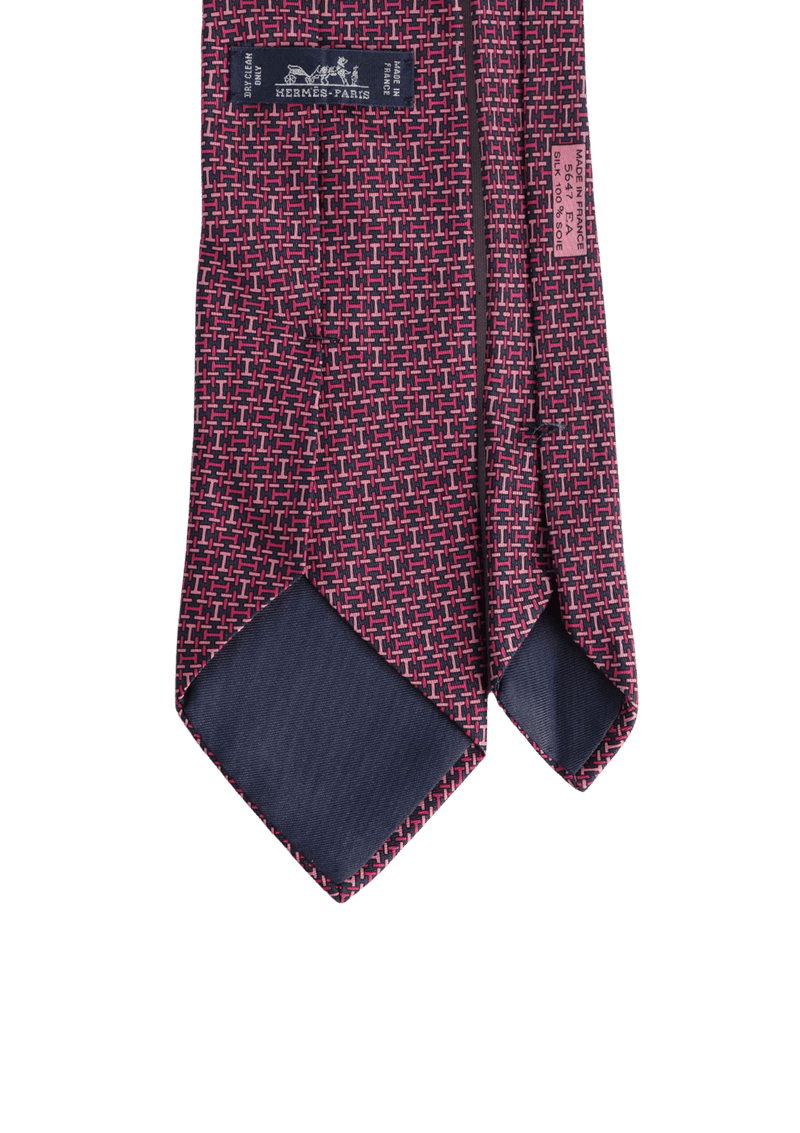 SILK PRINT TIE