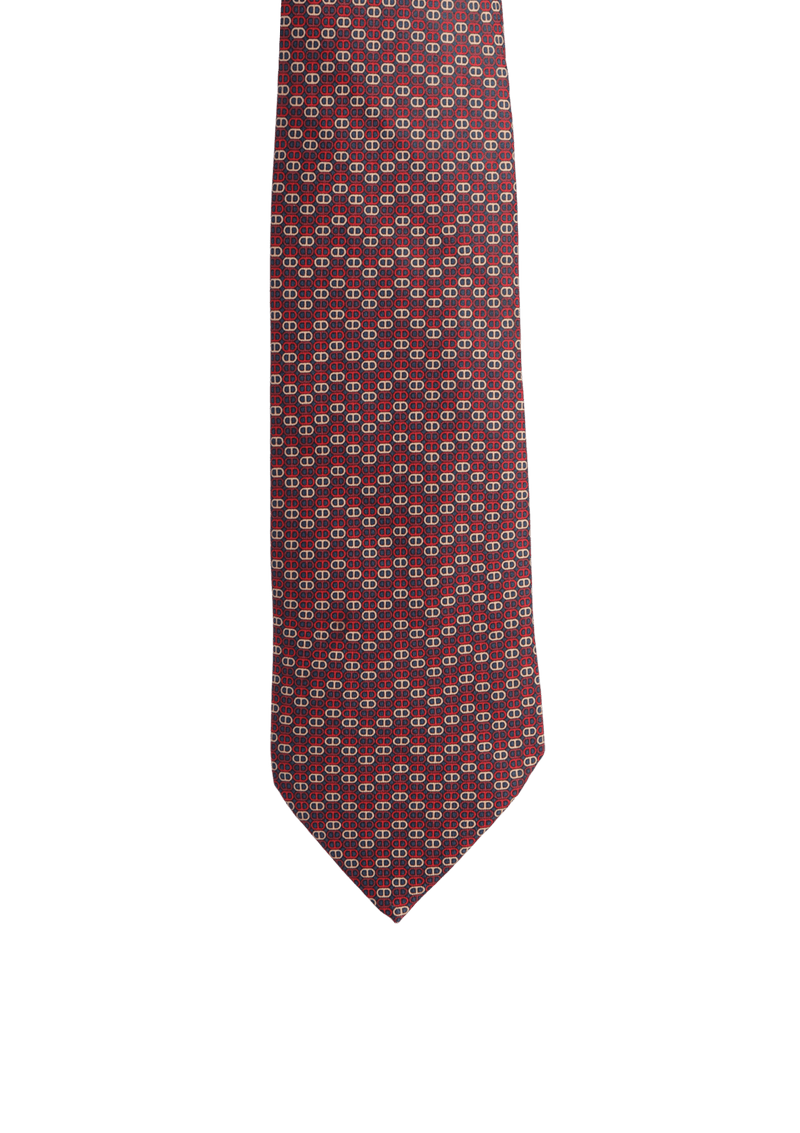 SILK PRINT TIE