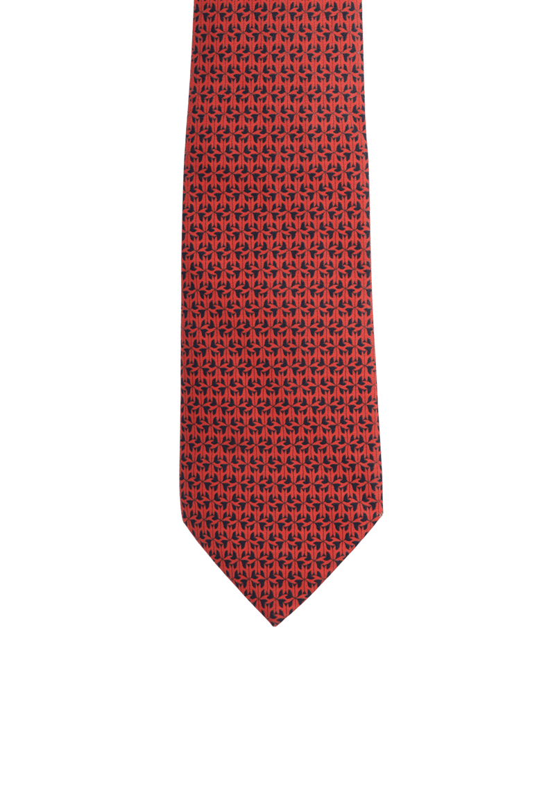 SILK PRINT TIE