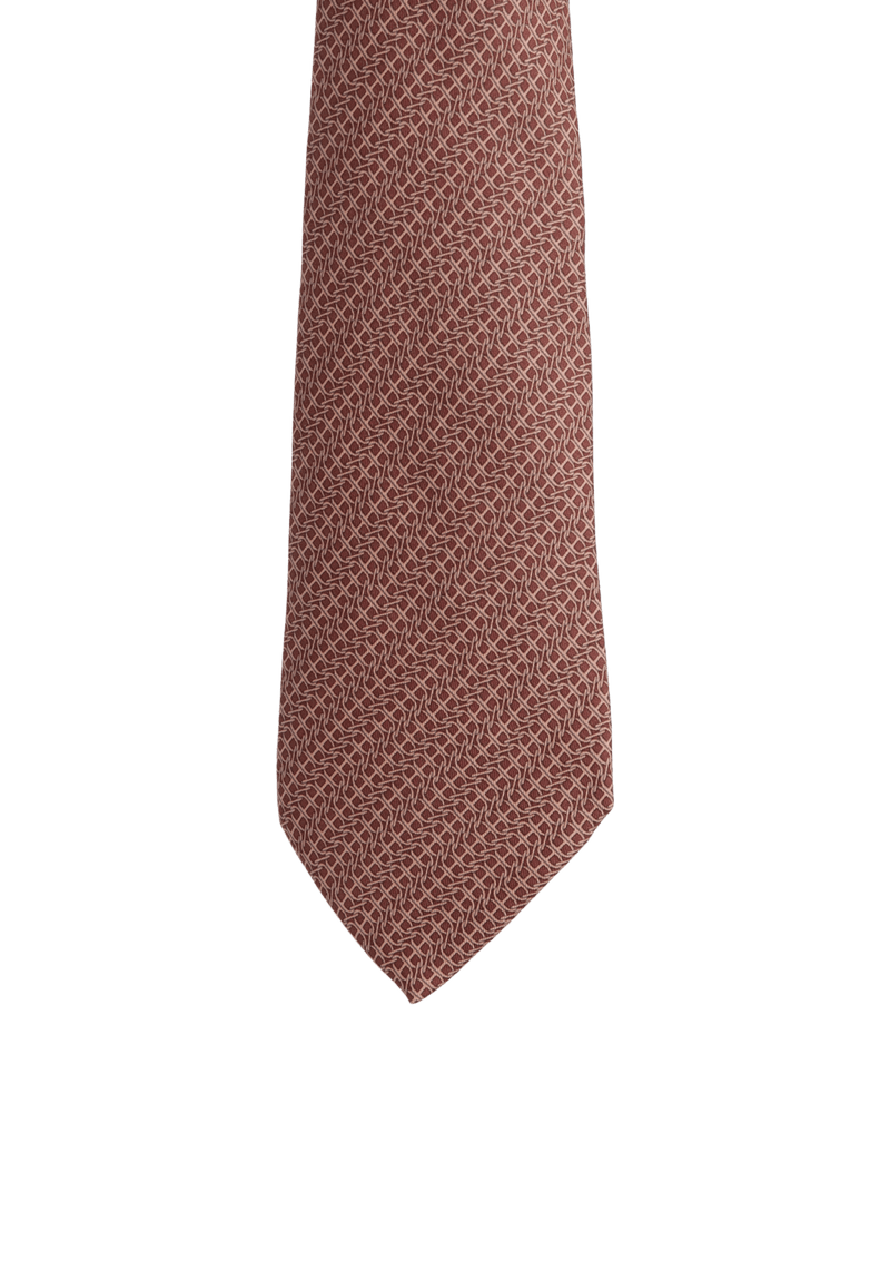 SILK PRINT TIE